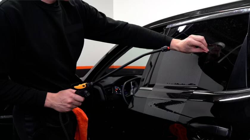 Top quality automotive window tint installation by Wittmann Detailing in Springfield Missouri